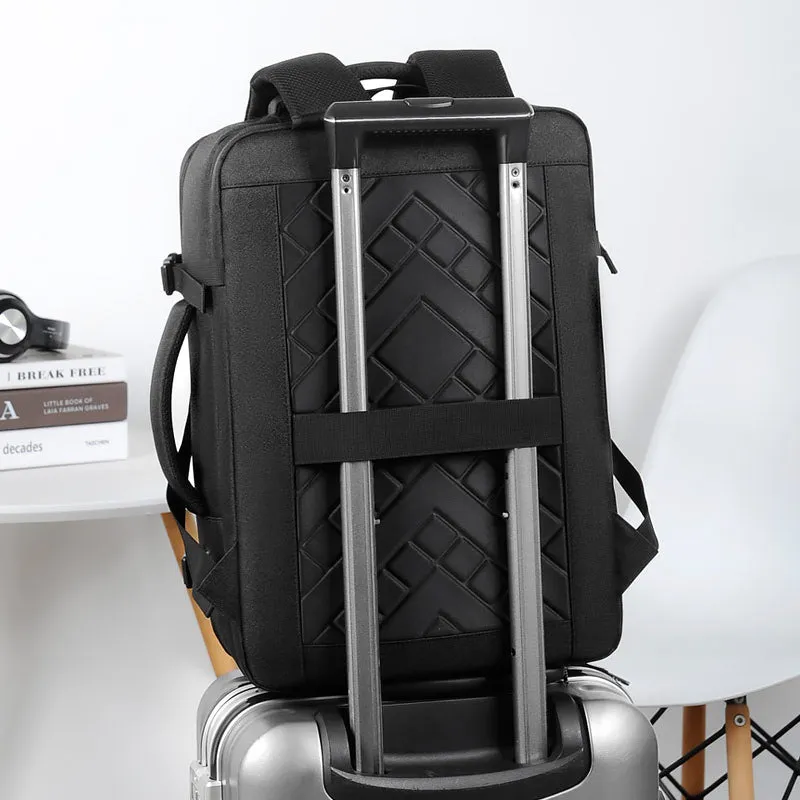 Backpack Business  Men's Multi-Functional Computer  Waterproof Schoolbag College Student Men's Business Bag Gift