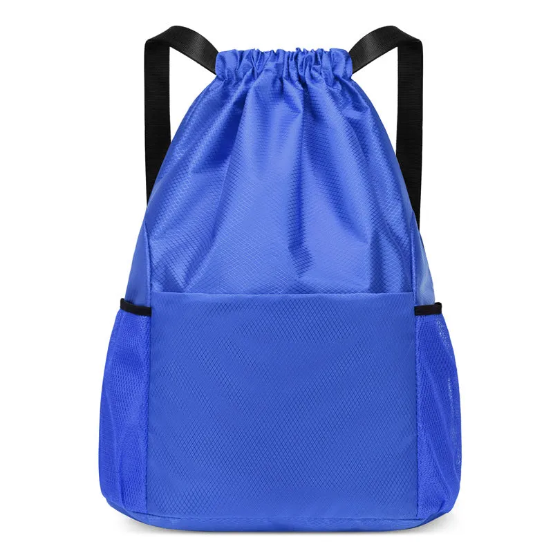Backpack Drawstring   Drawstring  Men Women Sports Basketball   Dry Wet Separation shoulder bag