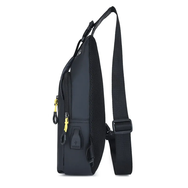 Backpack Fashion Casual Shoulder   Men Messenger   Oxford Cloth Crossbody shoulder bag