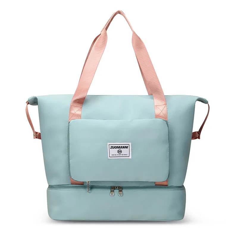 Backpack Foldable Travel Fitness Bag Lightweight Pending Storage Shoe Warehouse Luggage Bag
