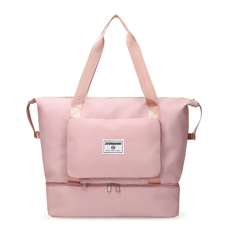Backpack Foldable Travel Fitness Bag Lightweight Pending Storage Shoe Warehouse Luggage Bag