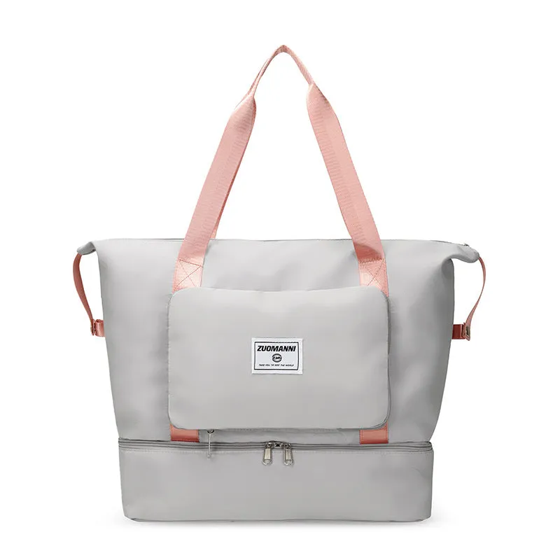 Backpack Foldable Travel Fitness Bag Lightweight Pending Storage Shoe Warehouse Luggage Bag