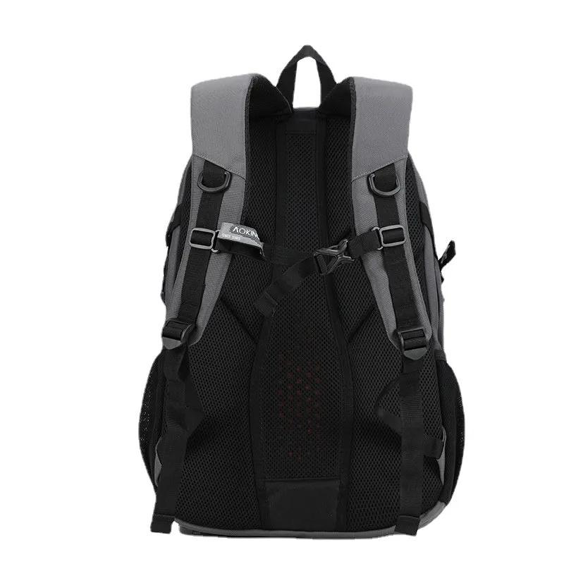 Backpack = Interface  Multi-Functional Large Capacity Computer Warehouse Spine Protection  for Men