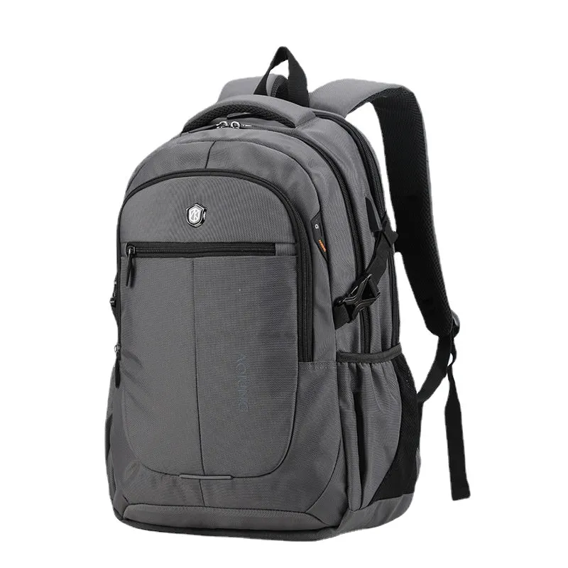 Backpack = Interface  Multi-Functional Large Capacity Computer Warehouse Spine Protection  for Men