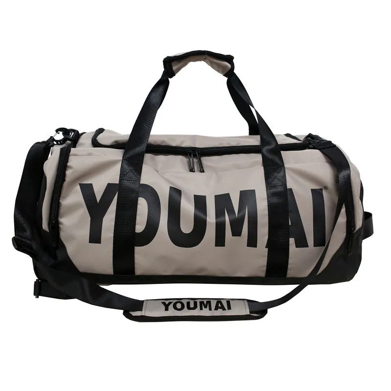Backpack Large Capacity Wet and Dry Separation Shoe Position Luggage Bag Portable out