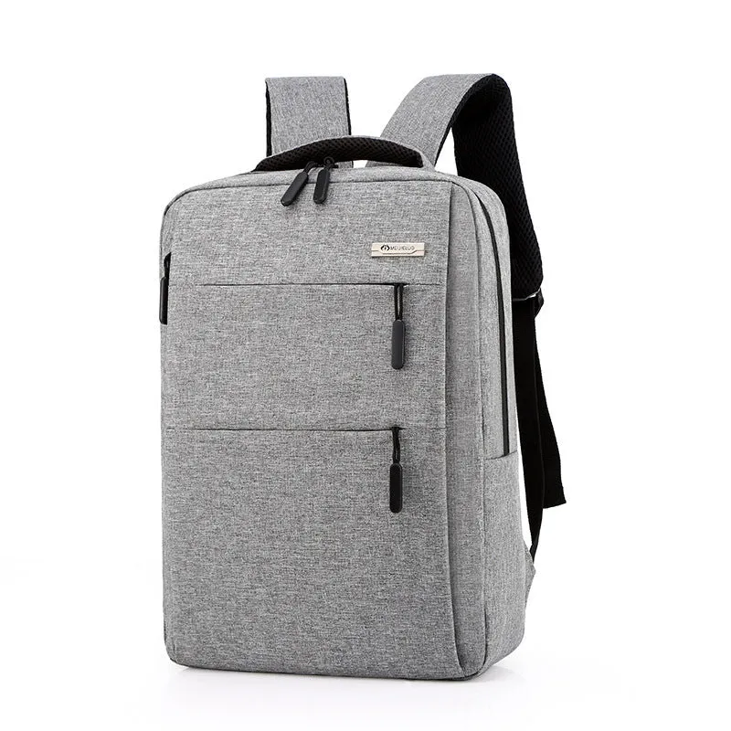 Backpack New Simple USB Charging Backpack Men's and Women's Casual Business Computer Bag