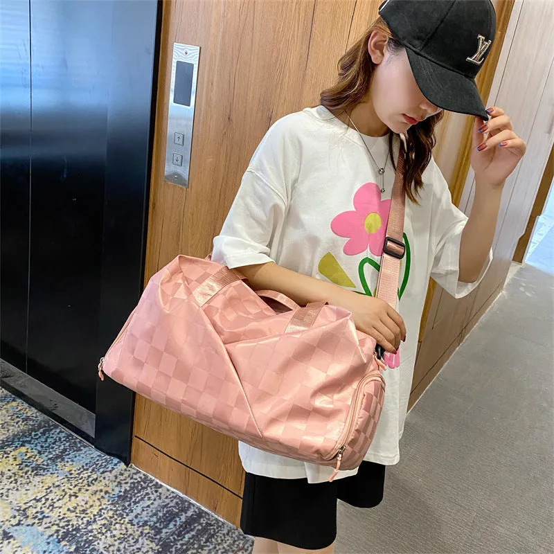 Backpack Women Portable travel  Multi-Functional Dry Wet Separation Waterproof Sports Gym shoulder bag