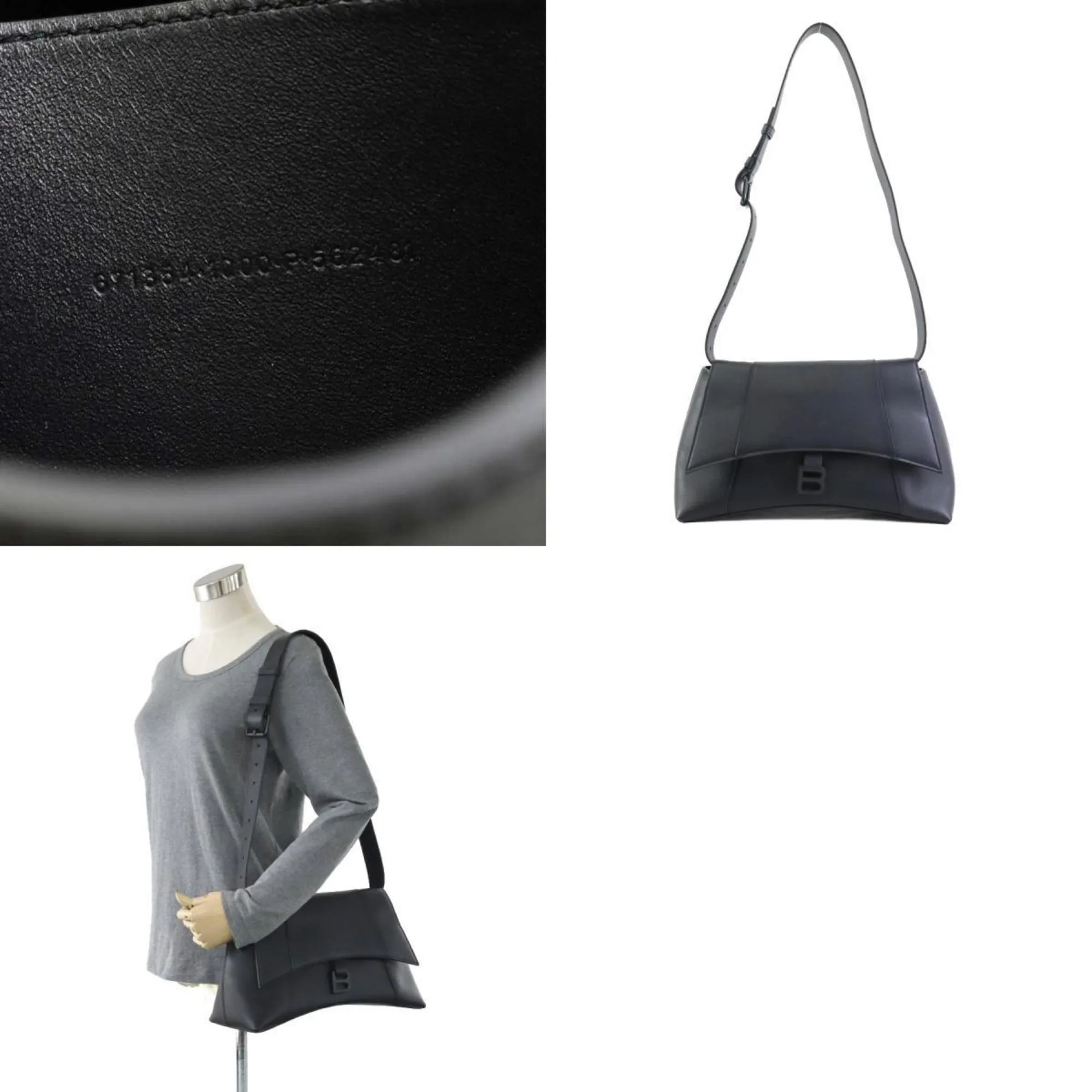 BALENCIAGA Hourglass Shoulder Bag