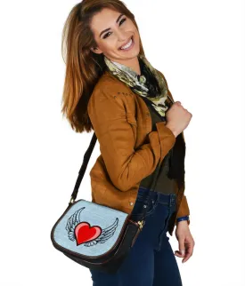 Custom Saddle Bag (Canvas) – Heart Angel | Gift Ideas, Shoulder Bags for Women, Over the Shoulder Bag, Crossbody Bags for Women