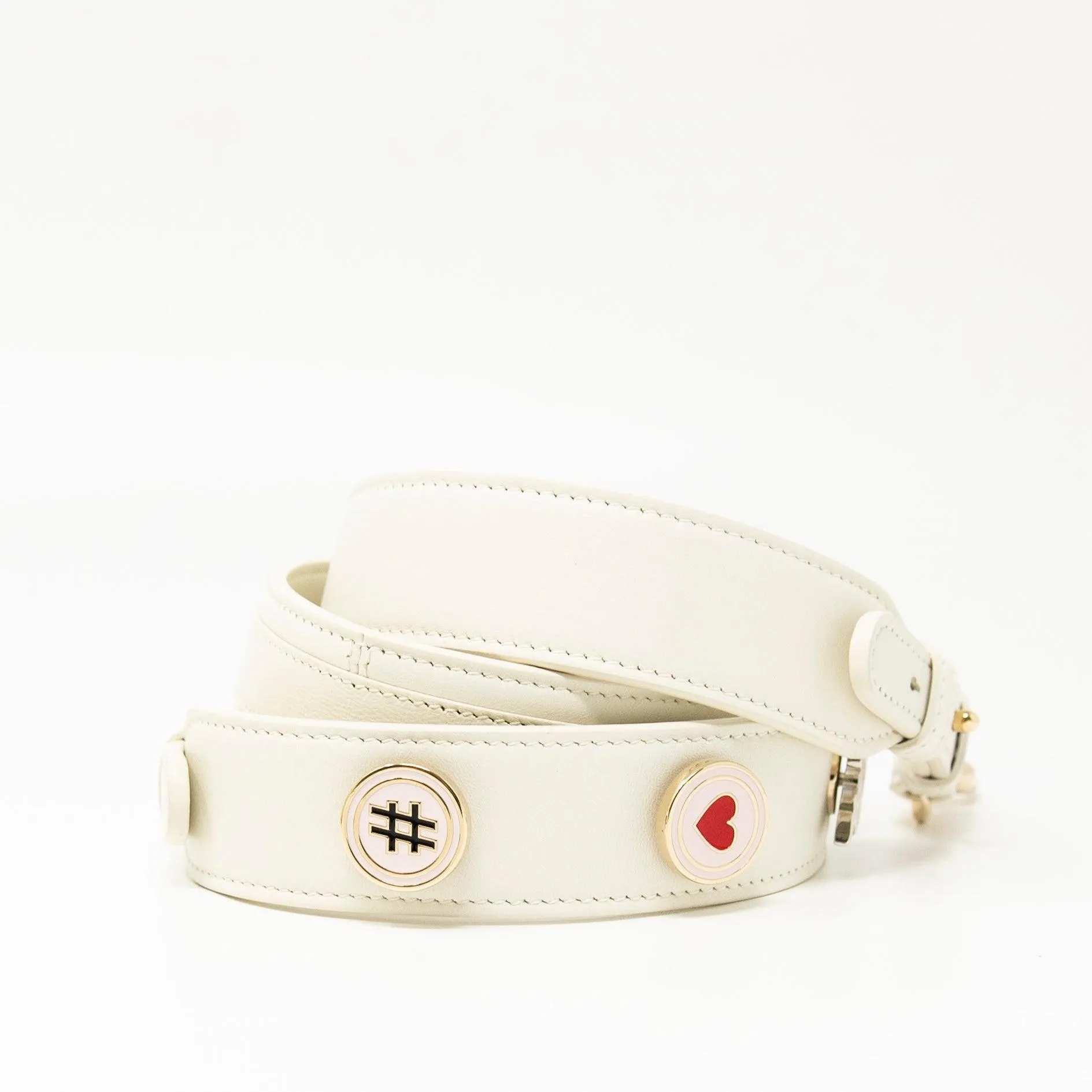 Dior White Small Lady Dior My ABCDior Bag