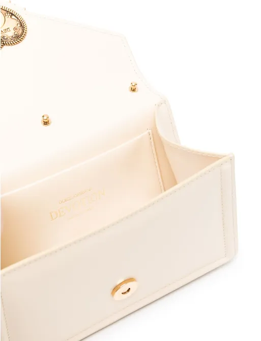 DOLCE & GABBANA - small Devotion leather top-handle bag