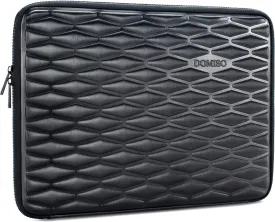 DOMISO 15.6 Inch Shockproof Waterproof Laptop Sleeve Lightweight Soft EVA Tablet Case for 15.6" Laptops/Apple/Lenovo IdeaPad/Acer Aspire E15 / HP ENVY 15 / Dell, Black