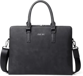 FSD. WG Business Bag Leather Messenger Bag Water Resistant Business Travel Briefcase Handbag Briefcase for Men