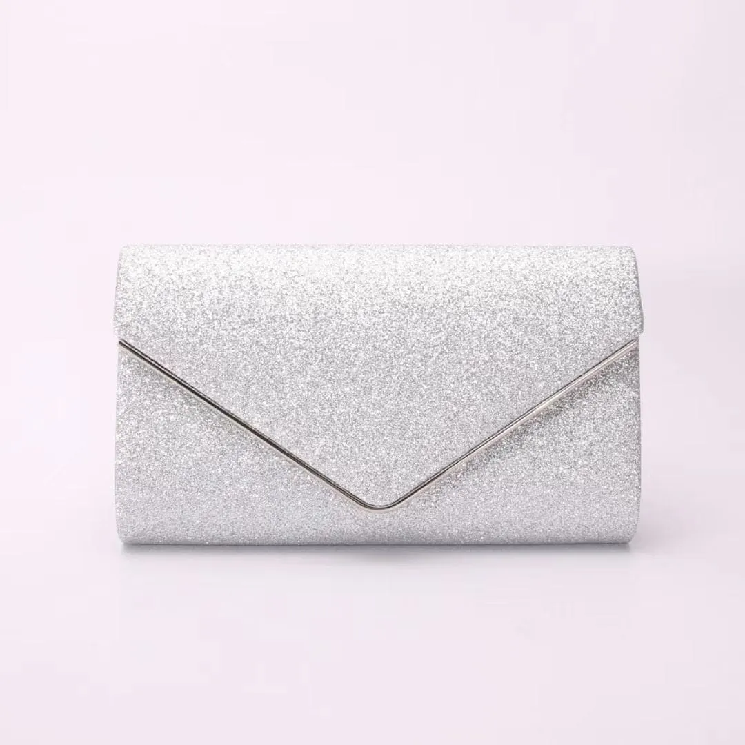 Glitter Evening Bags Formal Clutches Wedding Purses Party Dressy Clutch Purse Cocktail Prom Handbags