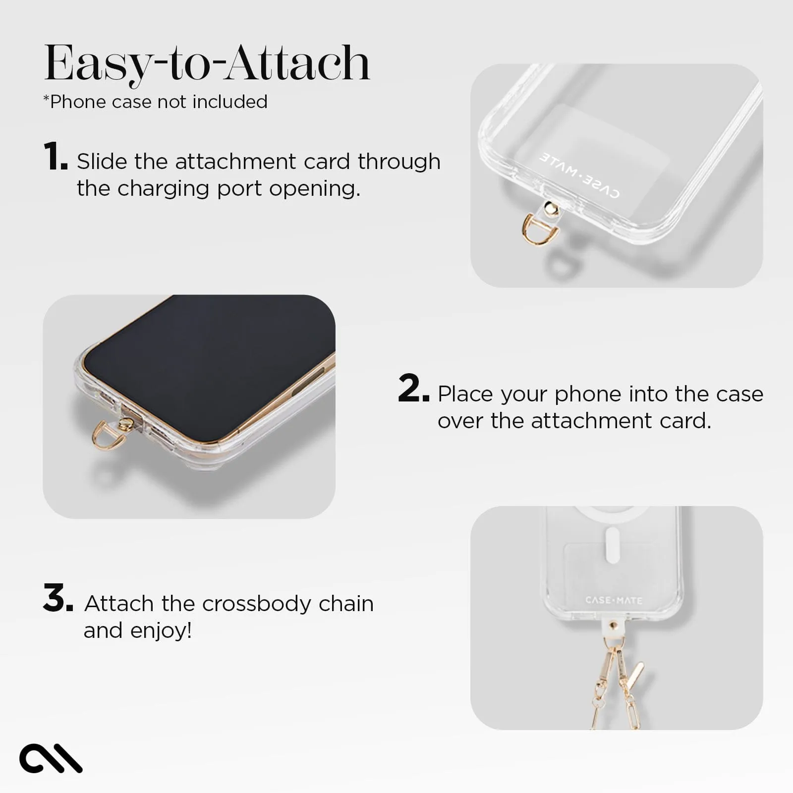 Gold Chain Phone Crossbody
