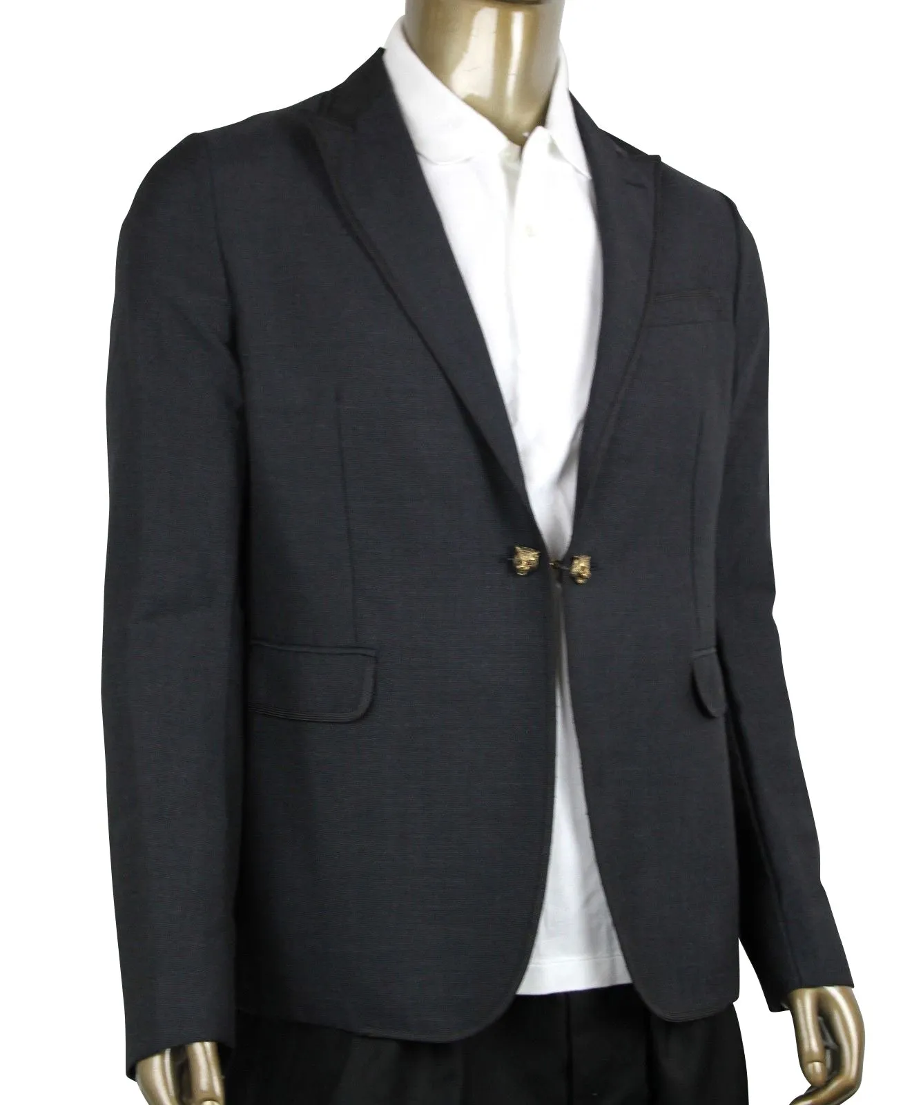 Gucci Men's Formal 1 Button  Wool / Mohair Evening Jacket