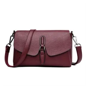 High End Business Women Bags Designer Sheepskin Leather Shoulder Messenger Crossbody Bag