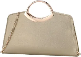 Kasqo Clutch Purse for Women,Fashion Vegan Leather Evening Bag Formal Handbag Crossbody Bag for Party Wedding Cocktail Prom