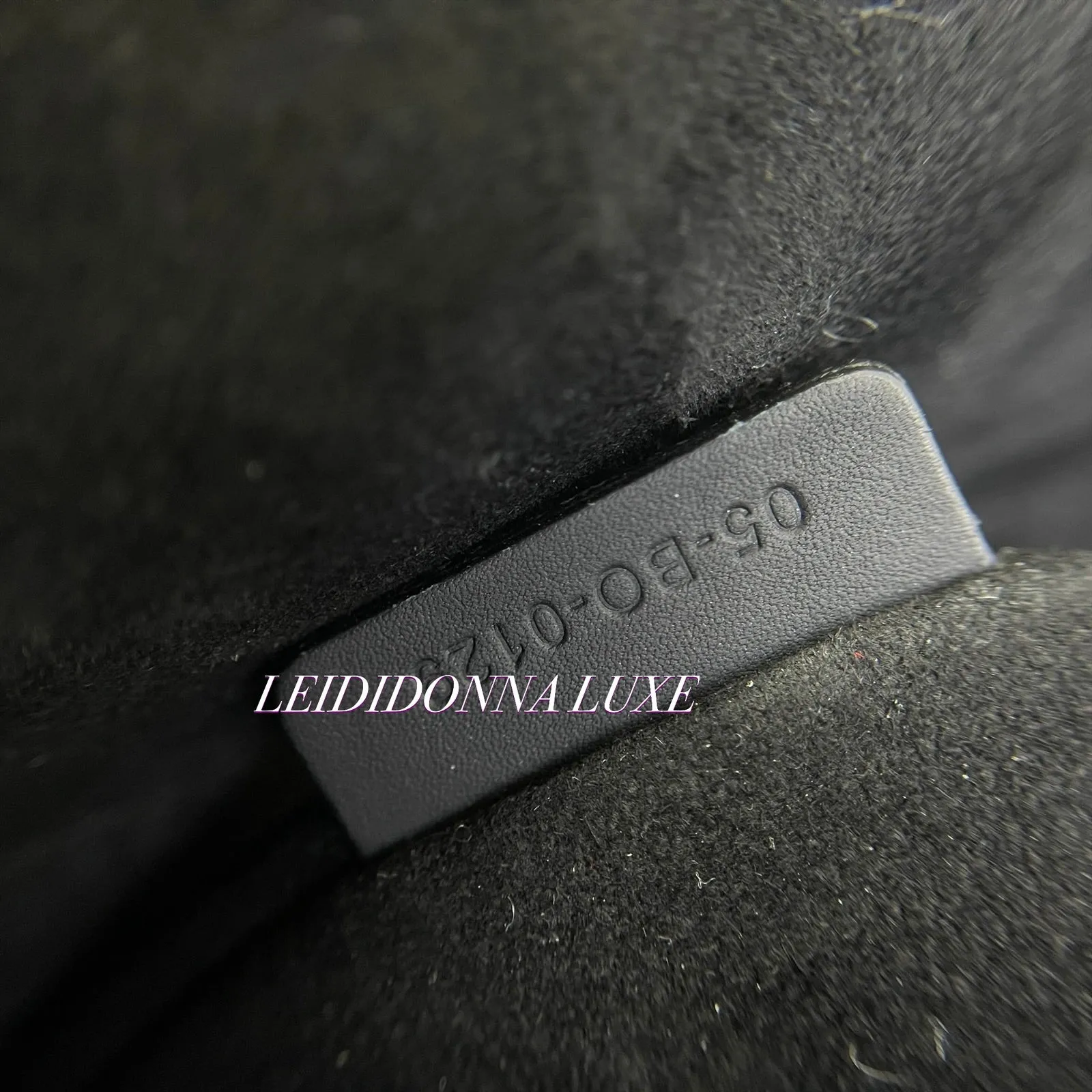 Lady Dior Medium Black Ultramatte