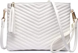 LYPULY Small Crossbody Bags for Women, Trendy Vegan Leather Shoulder Purses, Clutch Wallet with Wristlet Strap