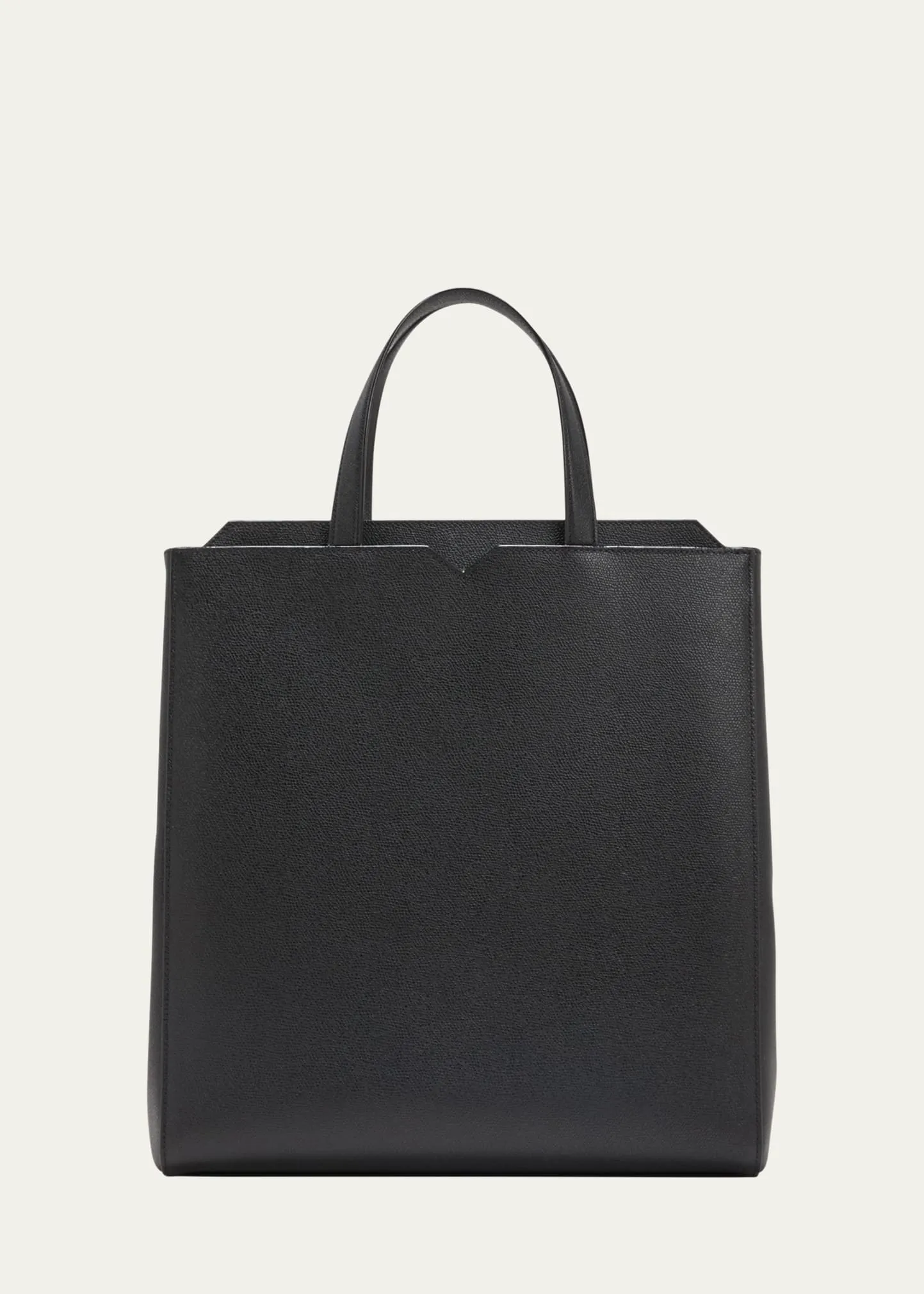 Men's V-Line Calfksin Tote Bag