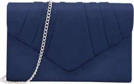 Milisente Clutch Purses For Women Formal Pleated Evening Bag Bridal Evening Clutch Bag