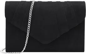 Milisente Clutch Purses For Women Formal Pleated Evening Bag Bridal Evening Clutch Bag