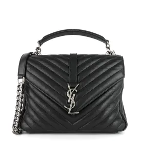 Monogram Collège Medium Matelassé Calfskin Bag
