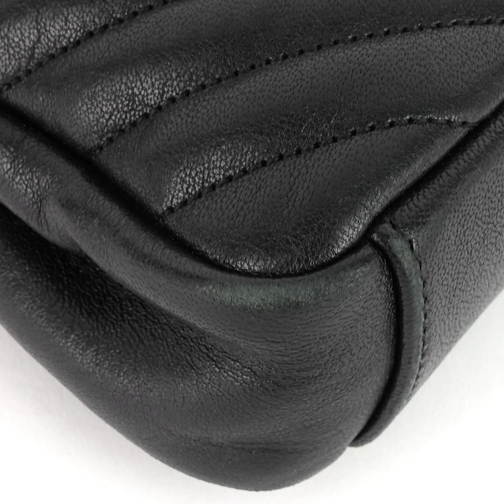 Monogram Collège Medium Matelassé Calfskin Bag