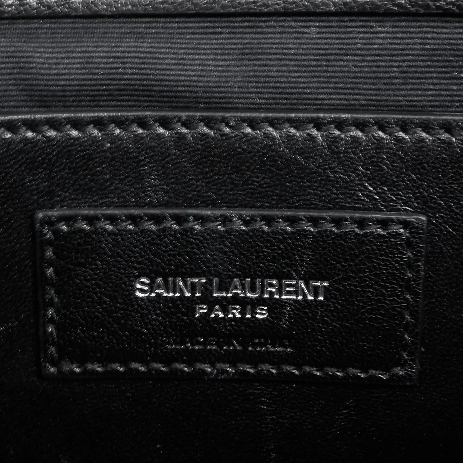Monogram Collège Medium Matelassé Calfskin Bag