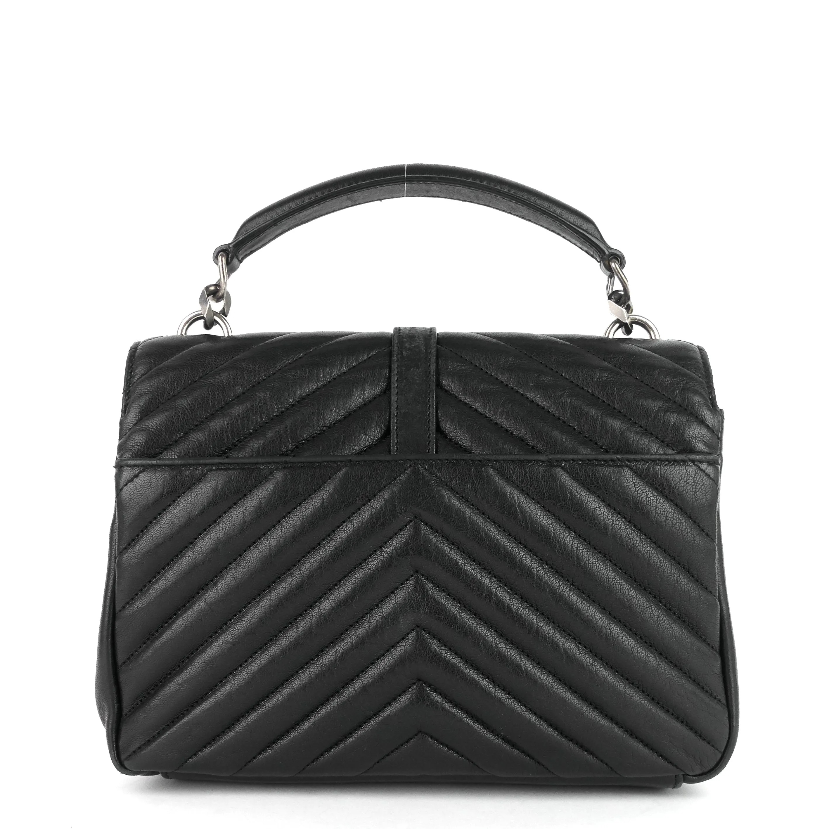Monogram Collège Medium Matelassé Calfskin Bag