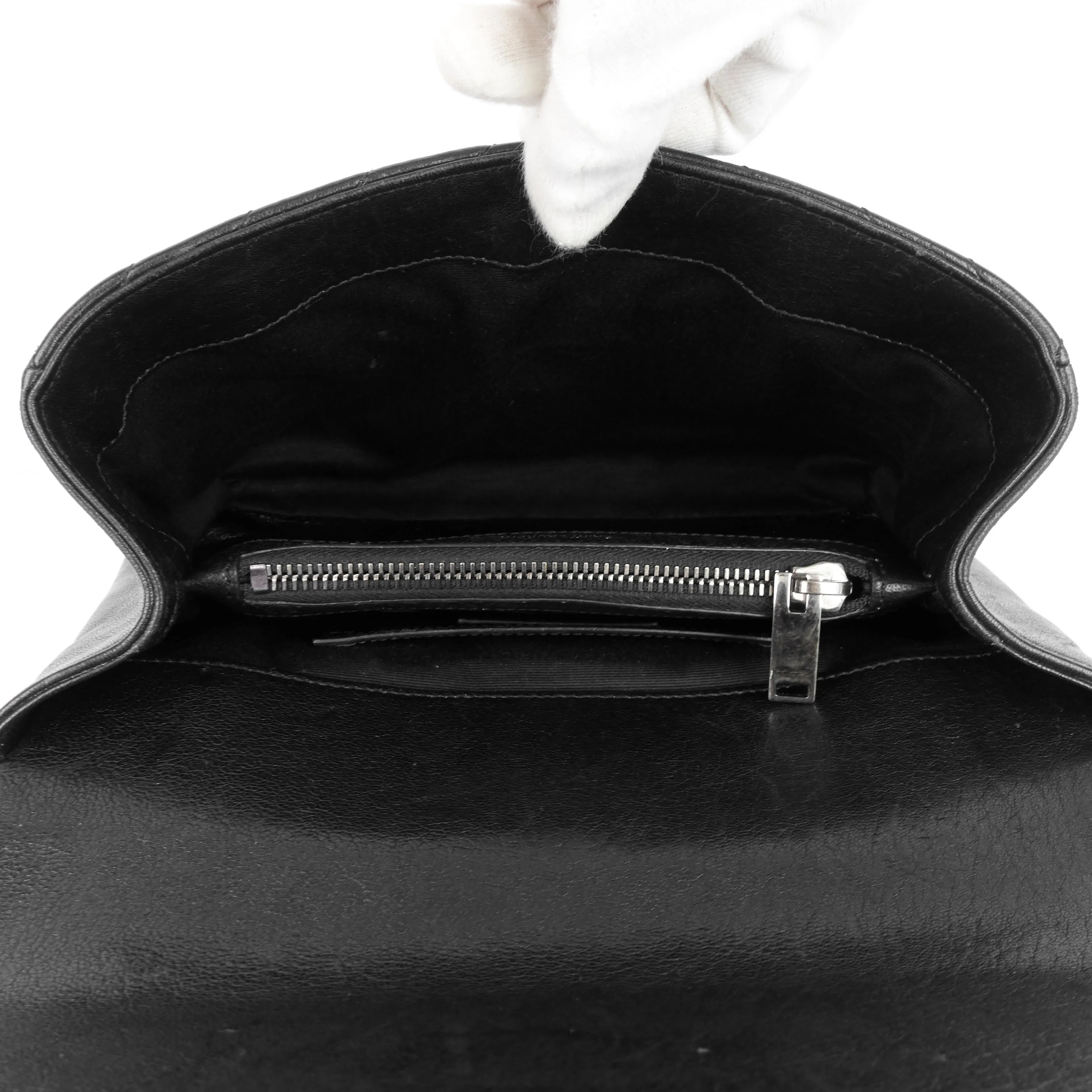 Monogram Collège Medium Matelassé Calfskin Bag