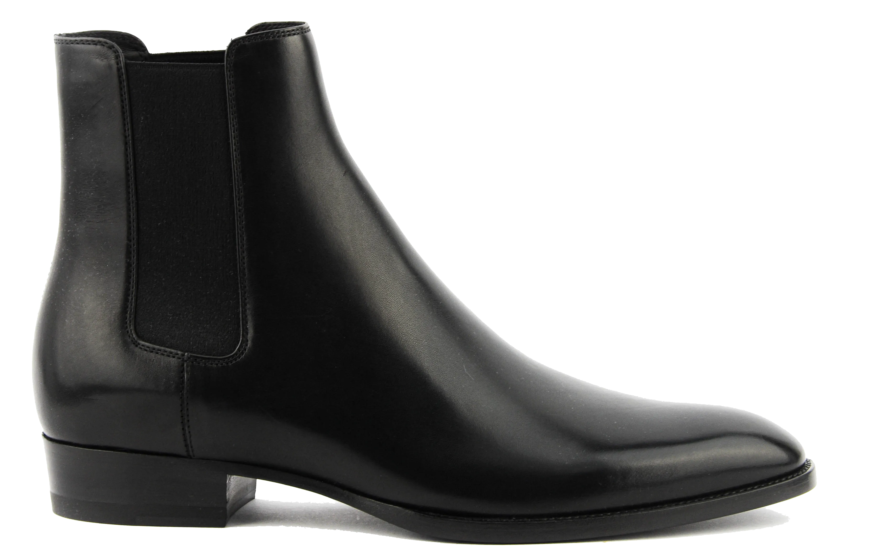 SAINT LAURENT WYATT 30 CHELSEABOOT BLACK