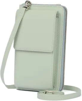SENDEFN Small Crossbody Cell Phone Purse for Women Leather Cellphone Bags Wallet Purses with Multi Card Slots