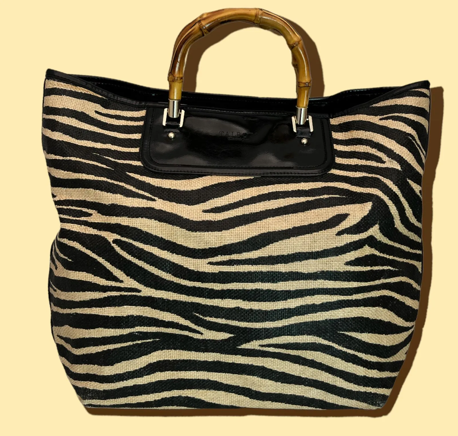 TALBOTS ZEBRA HANDBAG (PREOWNED)