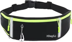 Travel Bum Bags, RFID Blocking Undergarment Waist Pouch, Black