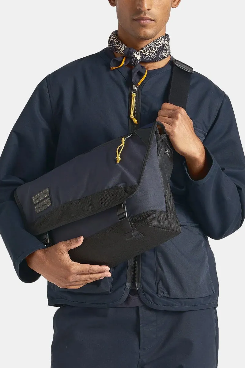 Universal Works x Master-Piece Courier Bag (Navy Recycled Tech Canvas)