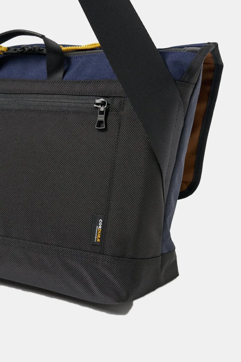 Universal Works x Master-Piece Courier Bag (Navy Recycled Tech Canvas)
