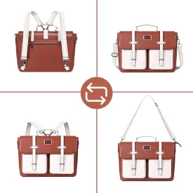 Women's Laptop Bag 15-16 inch - Stylish Backpack Messenger Shoulder Bag