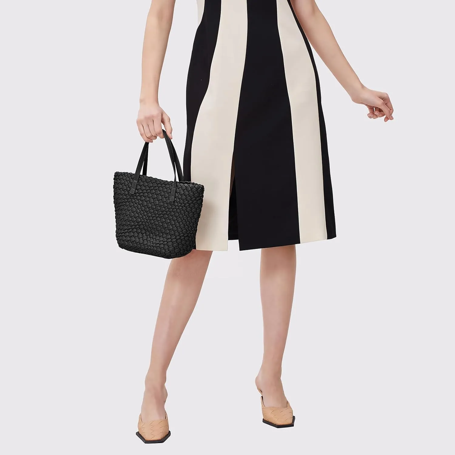 Woven Bags for Women Tote Hobo Shoulder Crossbody Bags PU Leather Handwoven Purse Summer Beach Travel Handbag